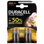 Duracell PLUS POWER AAA baterie 4szt