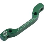 Reverse Brake Disc Adapter IS-PM 160 FR+140 RE green