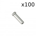Shimano końcówka linki przerzutki 1.2mm 100 szt.
