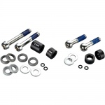 Sram Post Spacer Set - 10 S (Front 170), Includes Stainless Caliper Mounting Bolts (CPS & Standard)